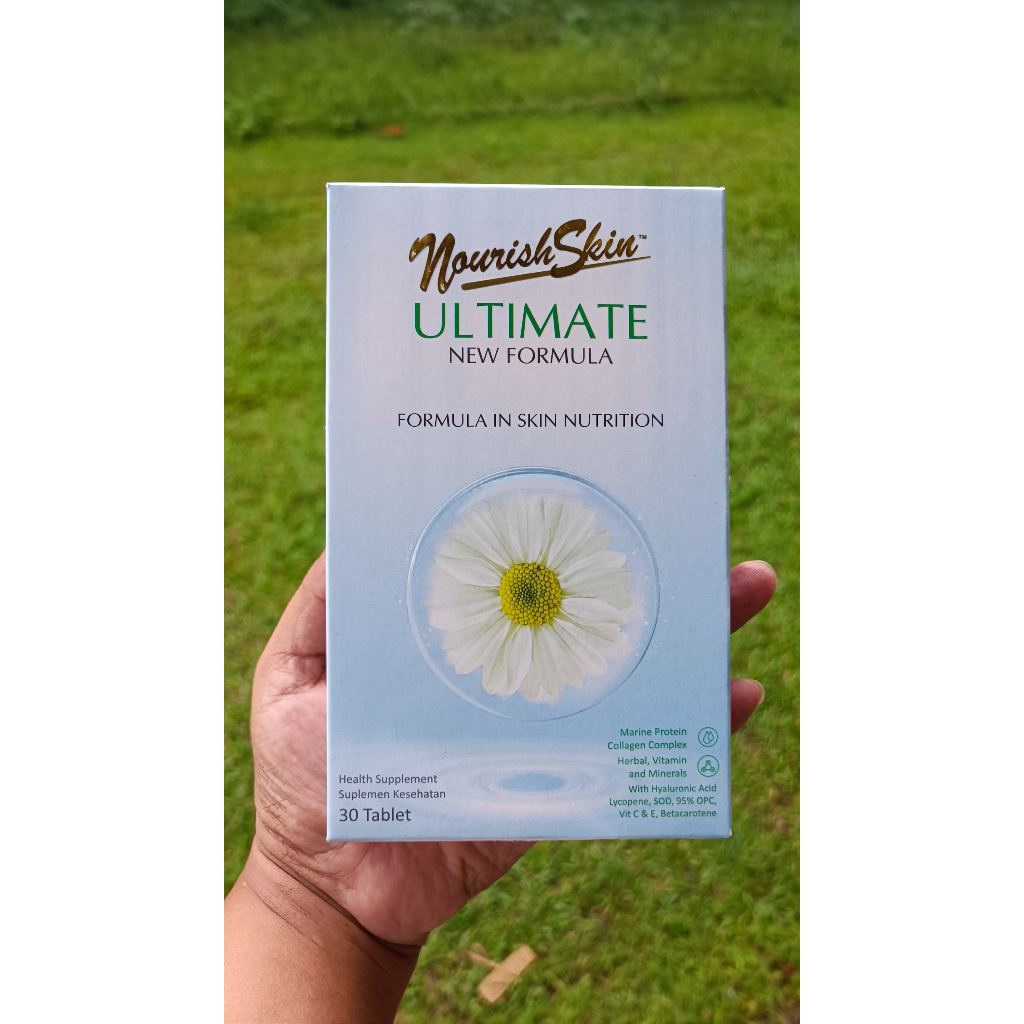 Nourish Skin Ultimate New Formula 15 / 30 Tablet Suplemen Kulit Kering dan Normal