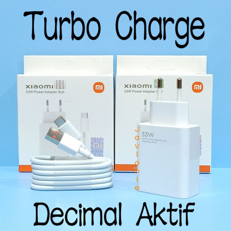 Charger Casan Xiaomi Turbo Fast Charging Redmi Note 9 10 10S 11 12 POCO F2 F3 M4 M5S X3 X5 NFC PRO ORI TYPE C