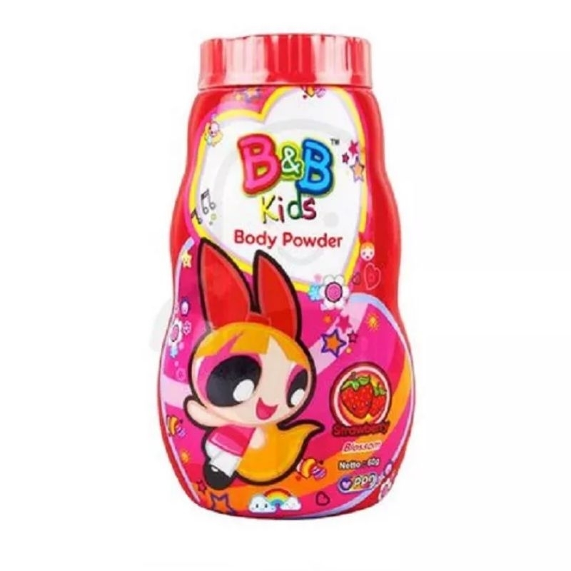 B&amp;B Kids Body Powder 150gr Dan 60gr