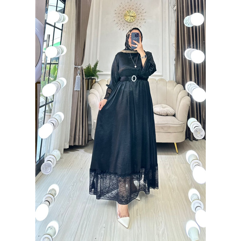 SHIMMER SERIES DRESS MEWAH GAMIS PESTA GAMIS HITAM GAMIS LEBARANADHA GAMIS BRIDESMAID