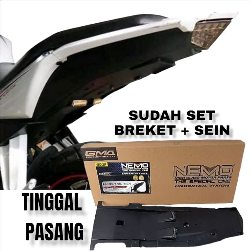 Undertail Vixion New NVL & Vixion Advance NVA 2013-2015 selancar NEMO