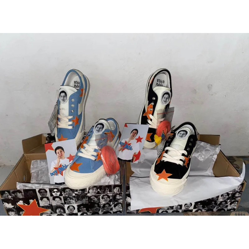 COMPASS BOY PABLO sepatu sneakers spokat bintang