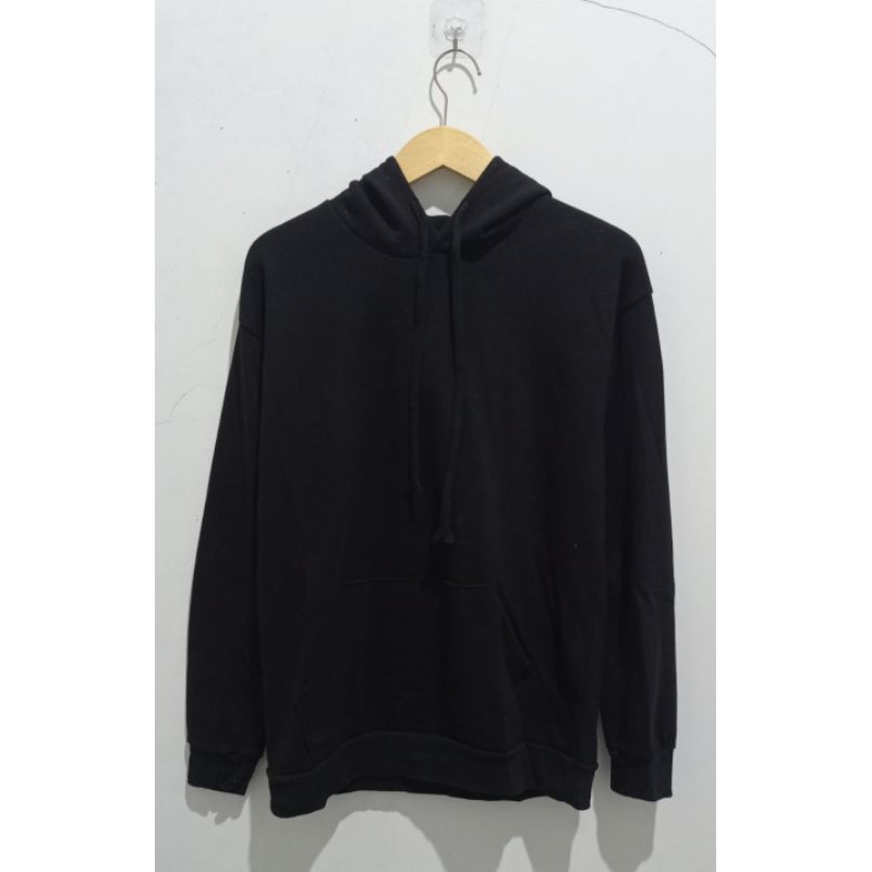 Hoodie Play Ground original hitam pekat like new