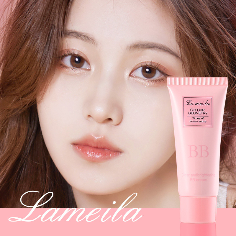 LAMEILA BB CREAM KOREAN MAKEUP WATERPROOF KEMASAN PINK KODE 3316