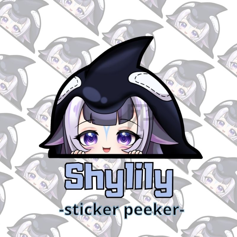 STICKER INTIP ANIME SHYLILY HOLOLIVE (WATERPROOF)