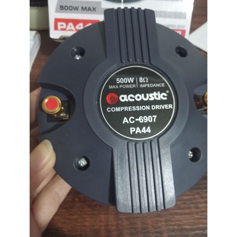 Driver Tweeter acoustic 500w max