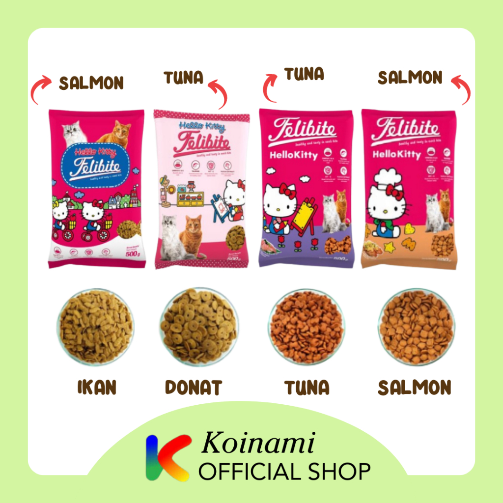 FELIBITE 500gr / makanan kering kucing / cat food / dray food / hewan / pakan / pet