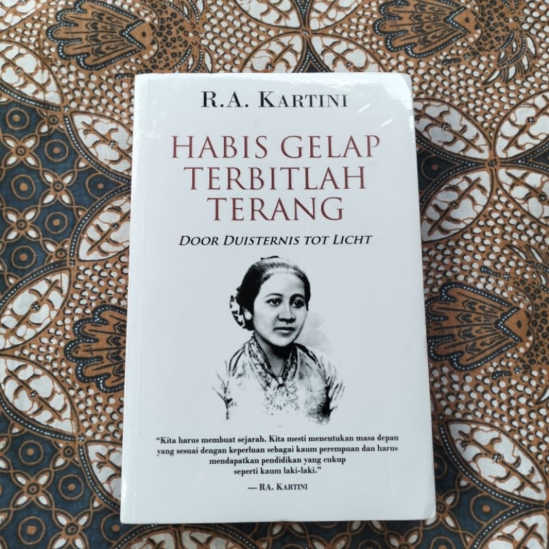 Buku RA Kartini HABIS GELAP TERBITLAH TERANG