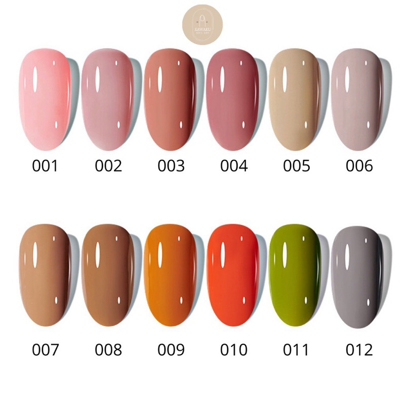 CHARZIEG PINK 8ML 48 COLORS SERIES NAIL GEL POLISH UV LED / KUTEK GEL CHARZIEG PINK