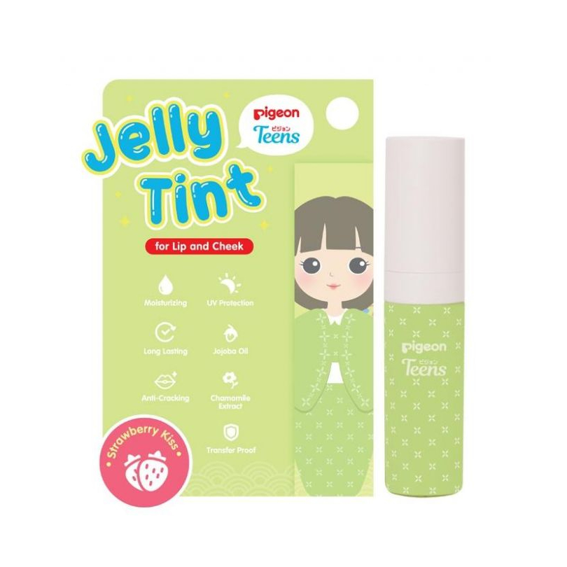 (BPOM+HALAL) PIGEON TEEN LIP JELLY TINT|LIP TINT REMAJA|PELEMBAB BIBIR