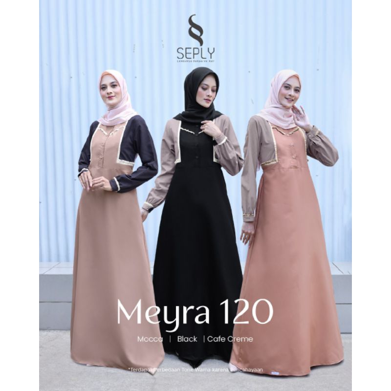 Seply Gamis Meyra 120 (Mocca, Black, Cafe Creme)