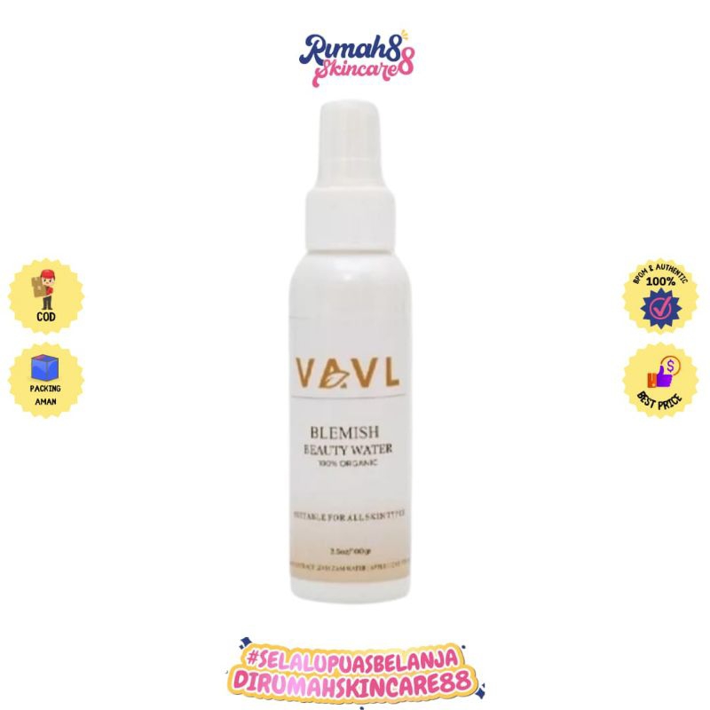 VAVL Beauty Water Blemish [Strong] 100gr Saffron Face Mist BLEMISH Beauty Water/ Face Spray BPOM