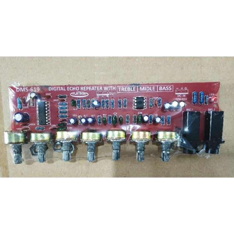 Kit Tone Control Digital Echo Repeater DMS 619 Platinum / DMS619