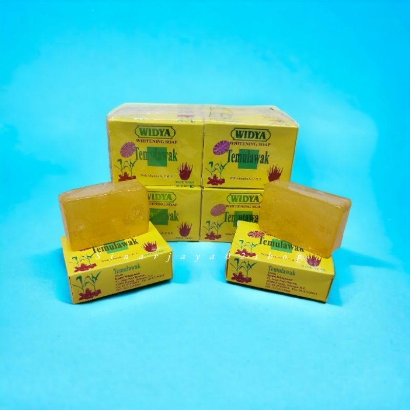 Sabun Temulawak Widya Holo Ping Whitening Soap 60gr