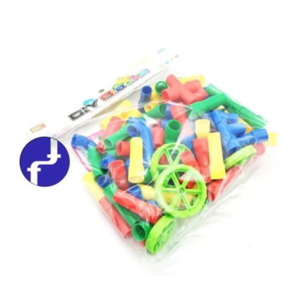 

Dijual Mainan Anak Edukasi Building Block Pipa PUZZLE BLOCK BRICK CUSTOM RODA Diskon