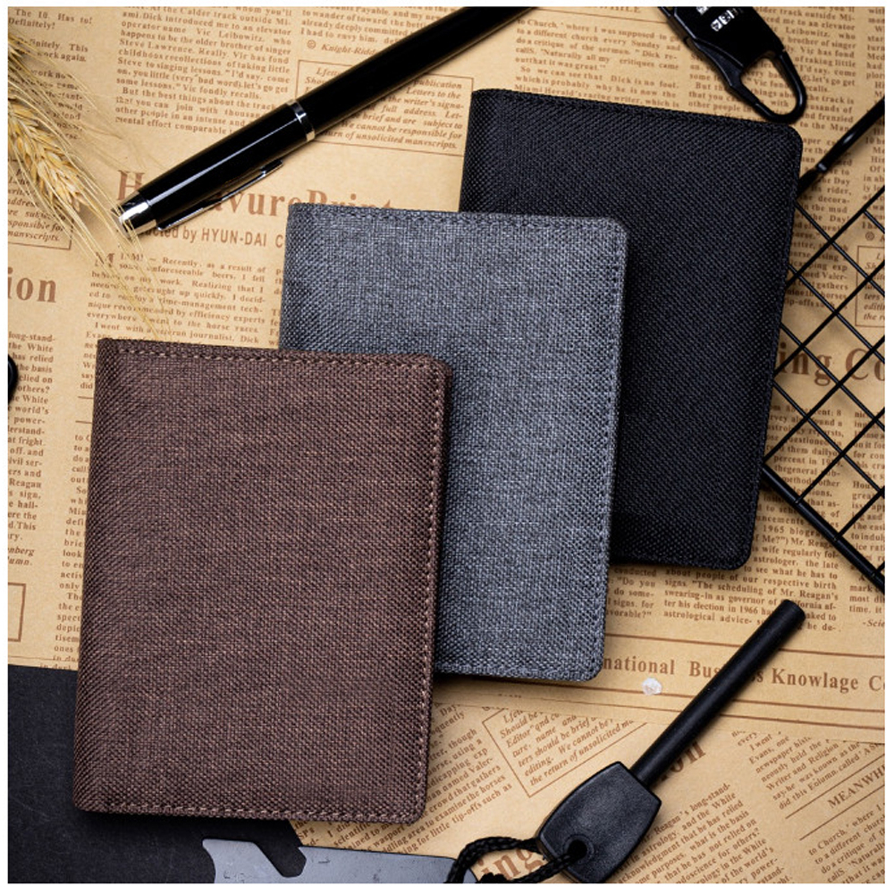 Dompet Pria Kanvas 3/4 JP60 Dompet Pria Berkualitas men Wallet Casual Premium Dompet Tegak Lipat Dua + Bonus Box