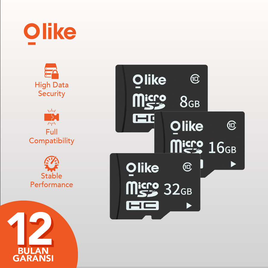 OLIKE MICRO SD MEMORY CARD HIGH SPEED CLASS 10 SPEED UP TO 90MBPS