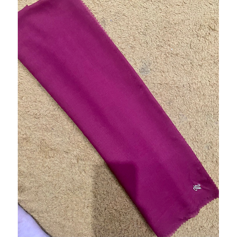 Preloved Naraya Scarf Polos Ultrafine Voal Premium Original