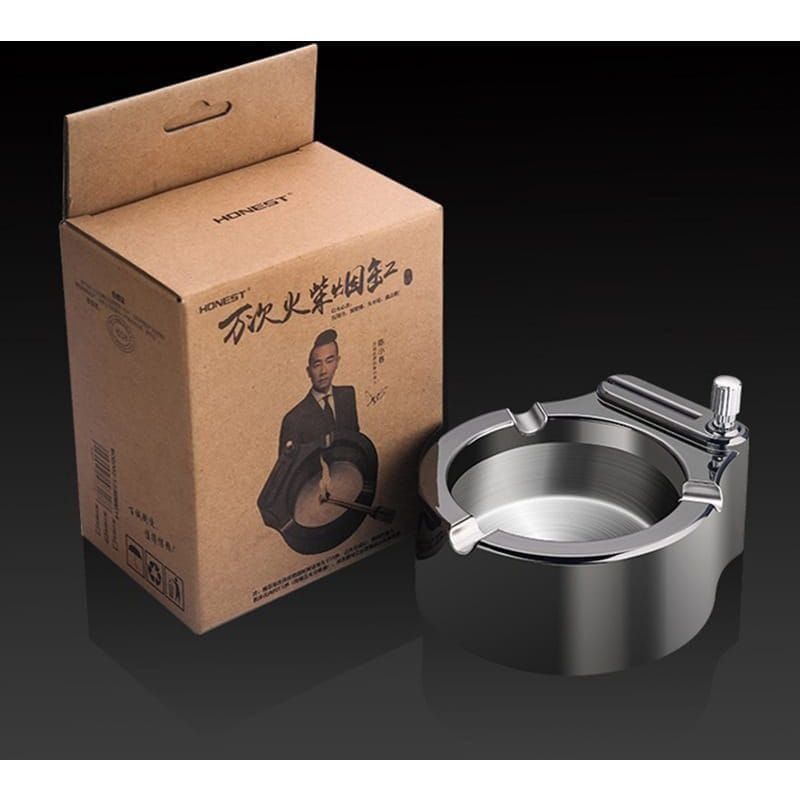 Asbak korek api gesek asbak antik