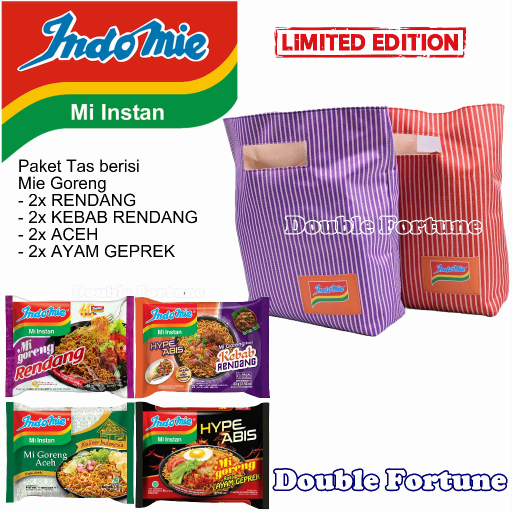 INDOMIE PAKET TAS LIMITED EDITION INDOFOOD..