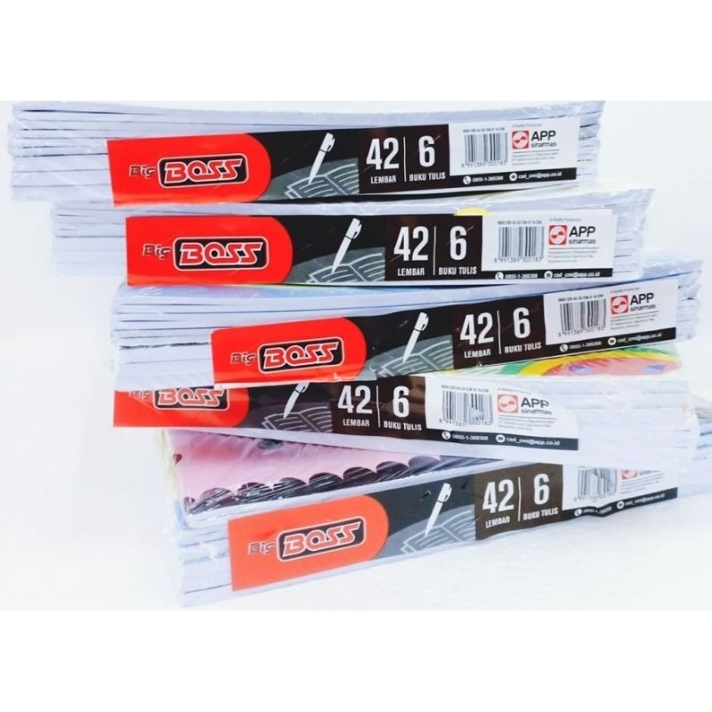 Buku Tulis Big Boss 42 Lembar / Buku Tulis B5 | 1 Pack