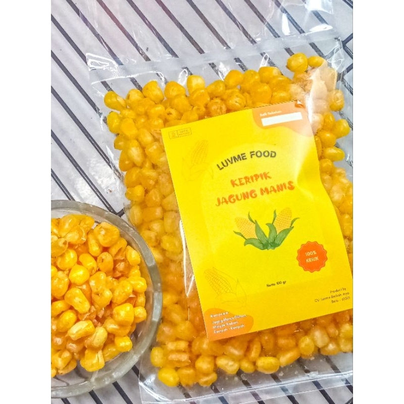 

JAGUNG CRISPY KEMASAN 100GR SNACK CEMILAN MAKANAN RINGAN