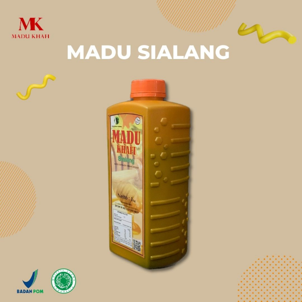 

Madu khafi sialang premium isi bersih 1kg