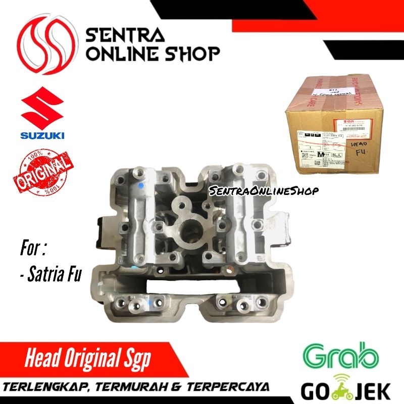Head het cylinder silinder atas satria fu 150 karbu original sgp 1110025g40000