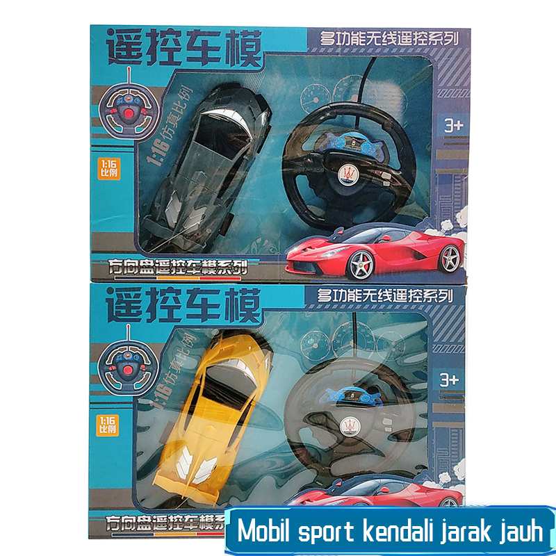 SYH Mall Ready✅ USB/LED Mobil remote control LED RC Car Remote Control Sports Car mobil sport remote control dengan lampu depan