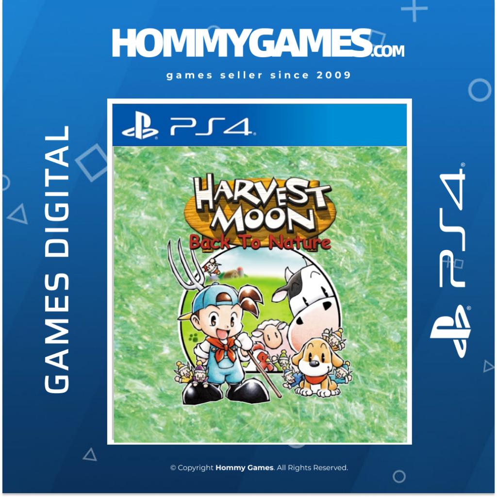 Harvest Moon Back to Nature PS4 Digital Games