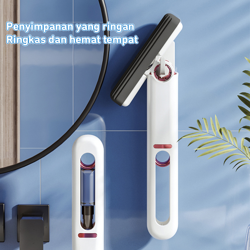 Alat Pel Pembersih Ruangan Home Car Portable Mini Mop / Mini Hands-free Squeeze Mop Desktop Mop Pel Mobil Multifungsi Cleaning Mop Super Mini Mop / Alat Kebersihan Rumah