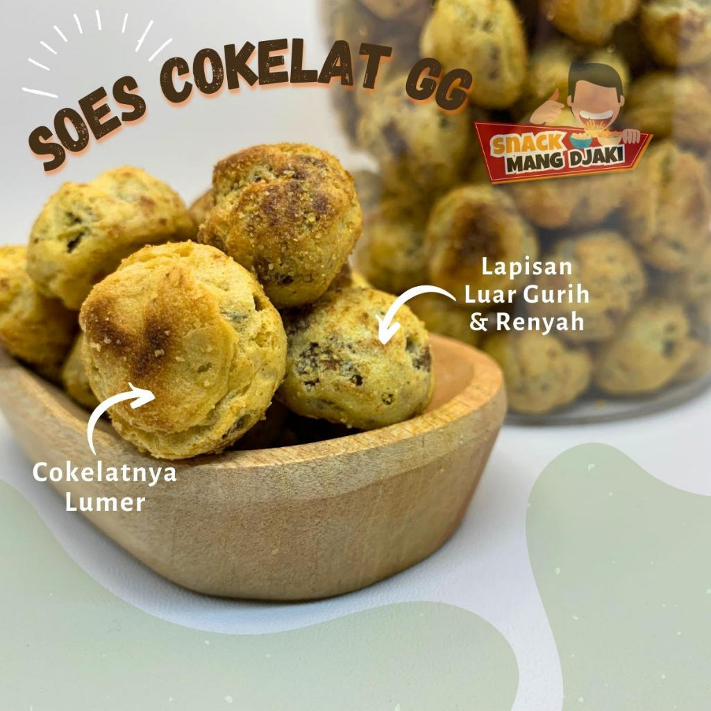 

Soes Kering Cokelat