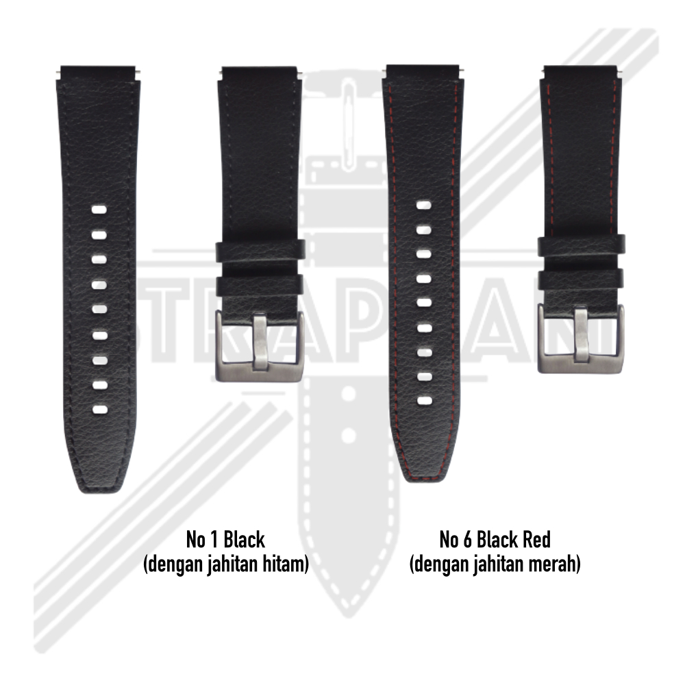 ZGT Tali Jam Xiaomi Watch Color 2 - Strap 22mm Leather Kulit Quick Release