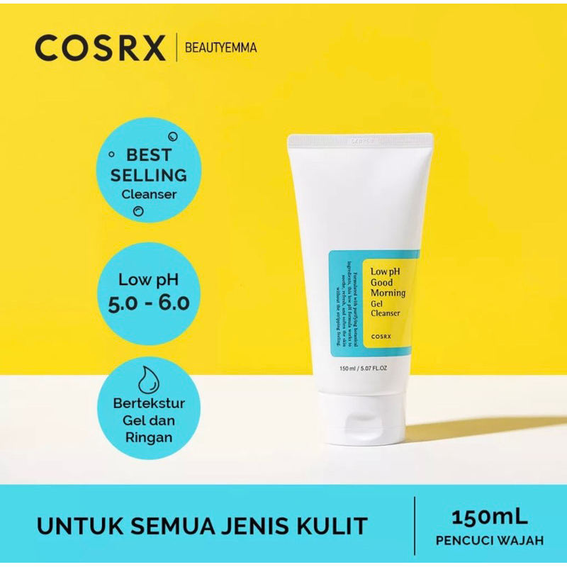 COSRX-  Low pH Good Morning Gel Cleanser // COSRX FACIAL CLEANSER GEL