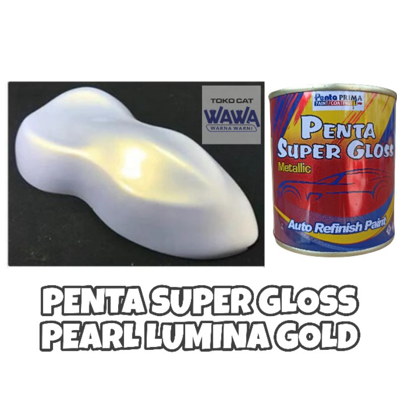 cat duco mutiara gold mutiara emas penta super gloss 200gr