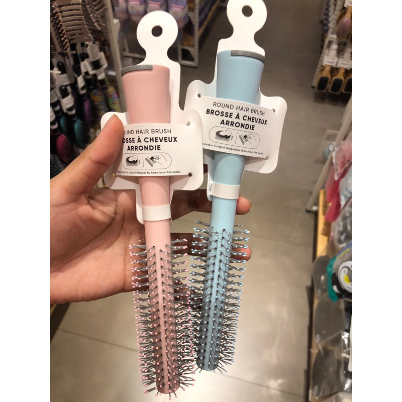 Miniso round hairbrush || Round hair brush || Hair brush || Sisir miniso
