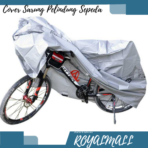 Cover Sarung Pelindung Sepeda dan Motor Matic / Cover Sarung Selimut Mantel Jas Penutup Pelindung Jo