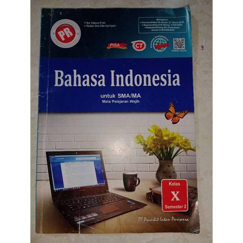 

(Preloved) Buku Bahasa Indonesia Intan Pariwara Kelas X Semester 2