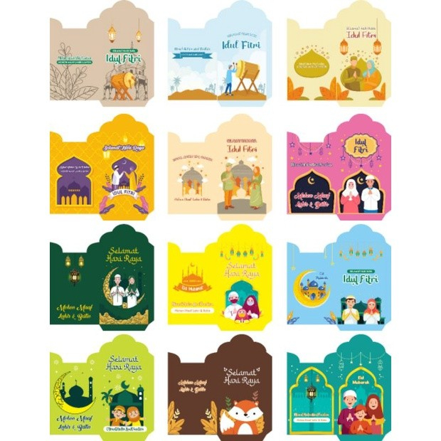 

Amplop Lebaran Medium Isi 500 Lembar Free Plastik