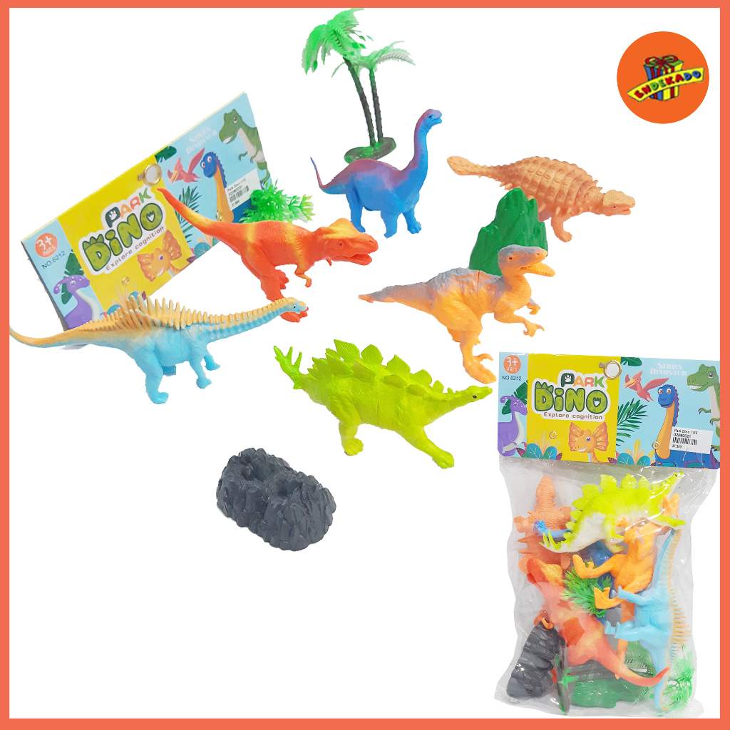 Dinosaurus World Dino Karet - Mainan Anak Dinosaur Set