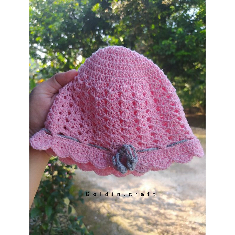 Topi bayi rajut/ketu bayi rajut / topi bayi rajut murah