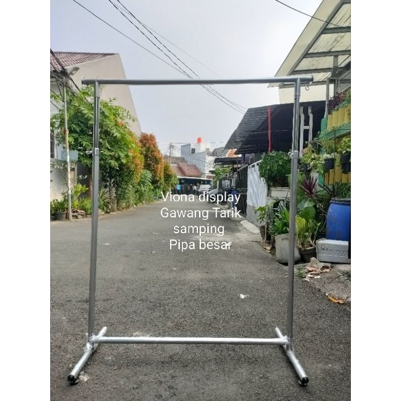 Saelaris_ Gawang Tarik Samping Pb/Gawang Gamis/Gawang Display/Gantungan Baju/Gawang Gamis(Pipa