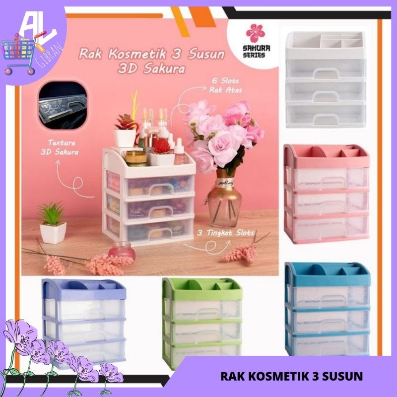 RAK KOSMETIK 3 SUSUN