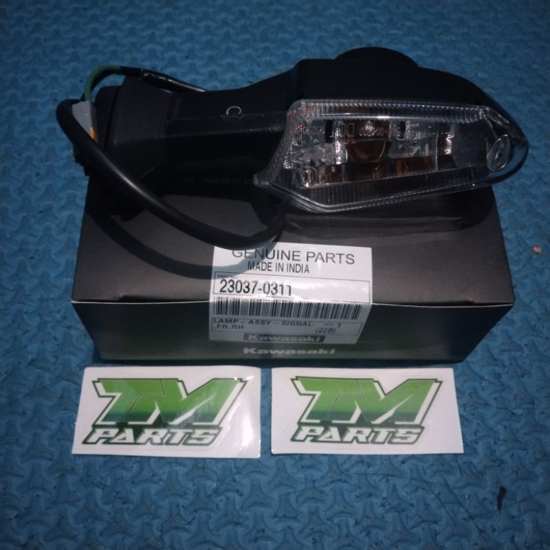 Lampu Sen sein depan kanan pnp kiri belakang rr mono z 250 sl original Kawasaki 23037-0311