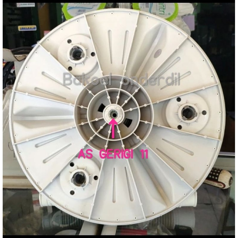 PULSTATOR 1604 MESIN CUCI LG TOP LOADING ∅ 40CM AS GERIGI 11