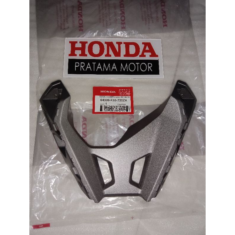 Cowl Under Center Cover Fairing Bawah Penahan LumpurCB150R CB 150R K15P 2021 64320K15720ZA  AsliCOWL