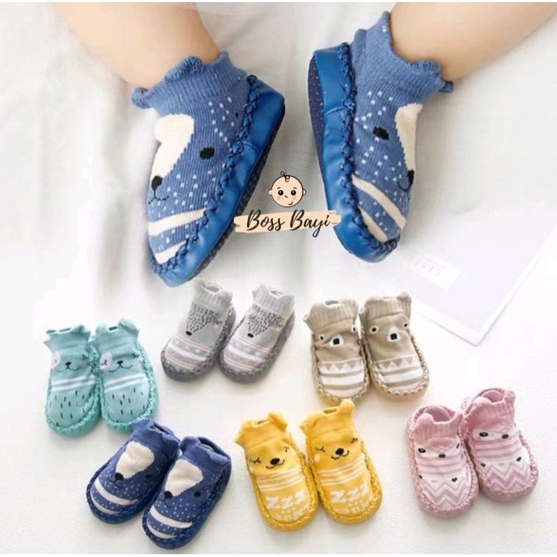 Prewalker / Kaos Kaki Prewalker / Baby Prewalker Socks Shoes / Kaos Kaki Antislip Bayi