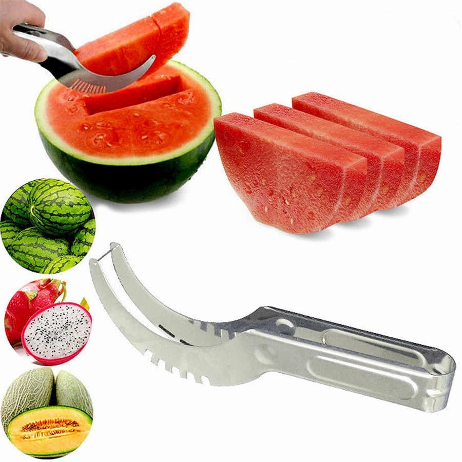 Pisau Potong Semangka Stainless Stell / Pisau Pemotong Buah Semangka