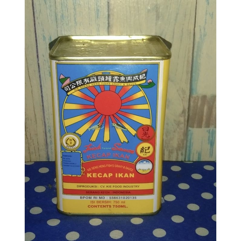 

Kecap Asin Ikan Cap Bunga Matahari Kaleng {750 Ml}