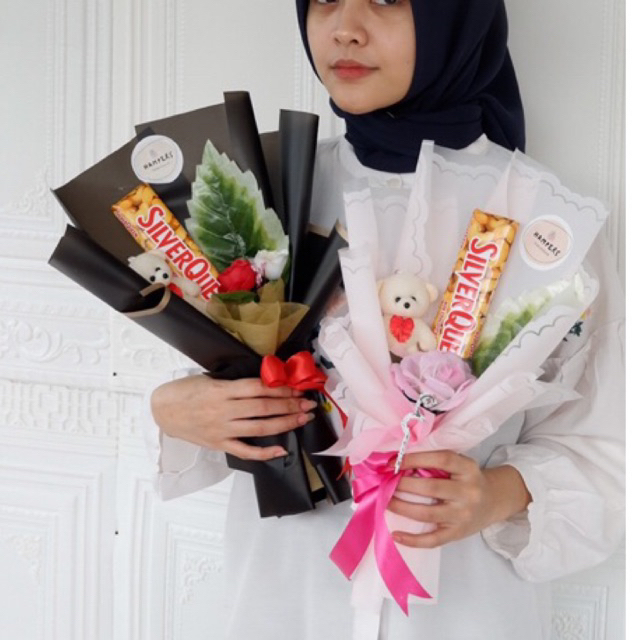 BOUQUET SILVERQUEEN / BUKET COKLAT MINI